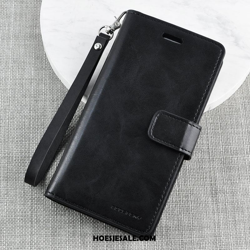 Samsung Galaxy Note 9 Hoesje Leren Etui Portemonnee Folio Ster Zacht Goedkoop