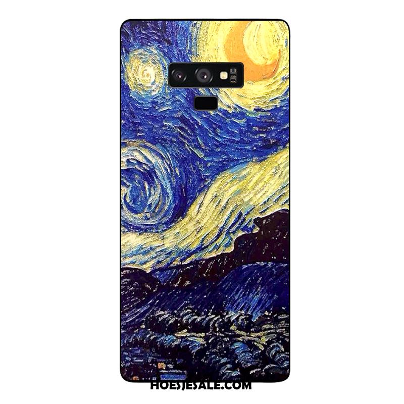 Samsung Galaxy Note 9 Hoesje Olieverfschilderij Hoes Persoonlijk Mobiele Telefoon Trend Korting