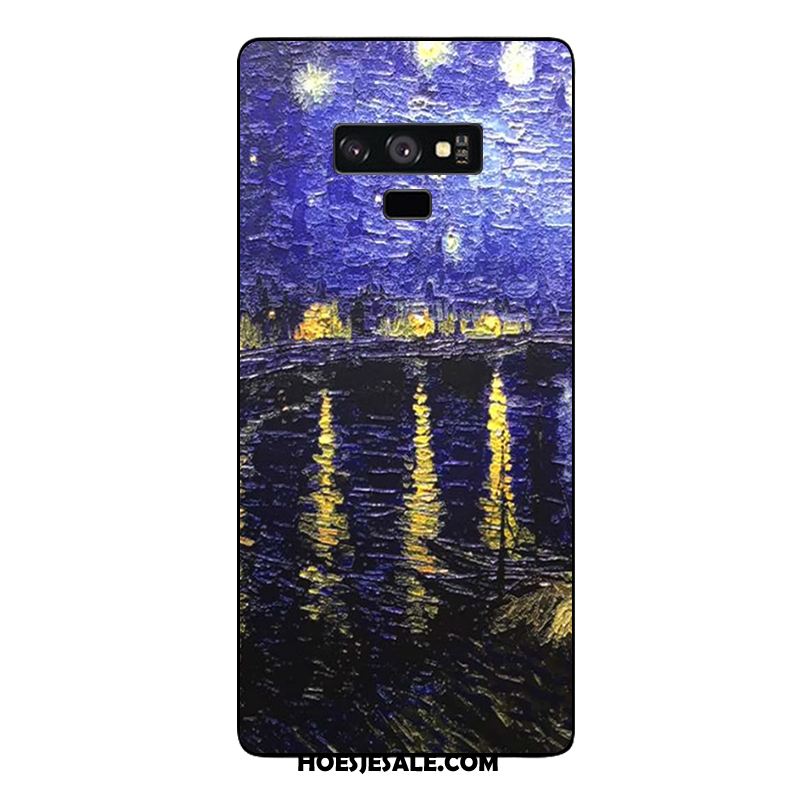 Samsung Galaxy Note 9 Hoesje Olieverfschilderij Hoes Persoonlijk Mobiele Telefoon Trend Korting