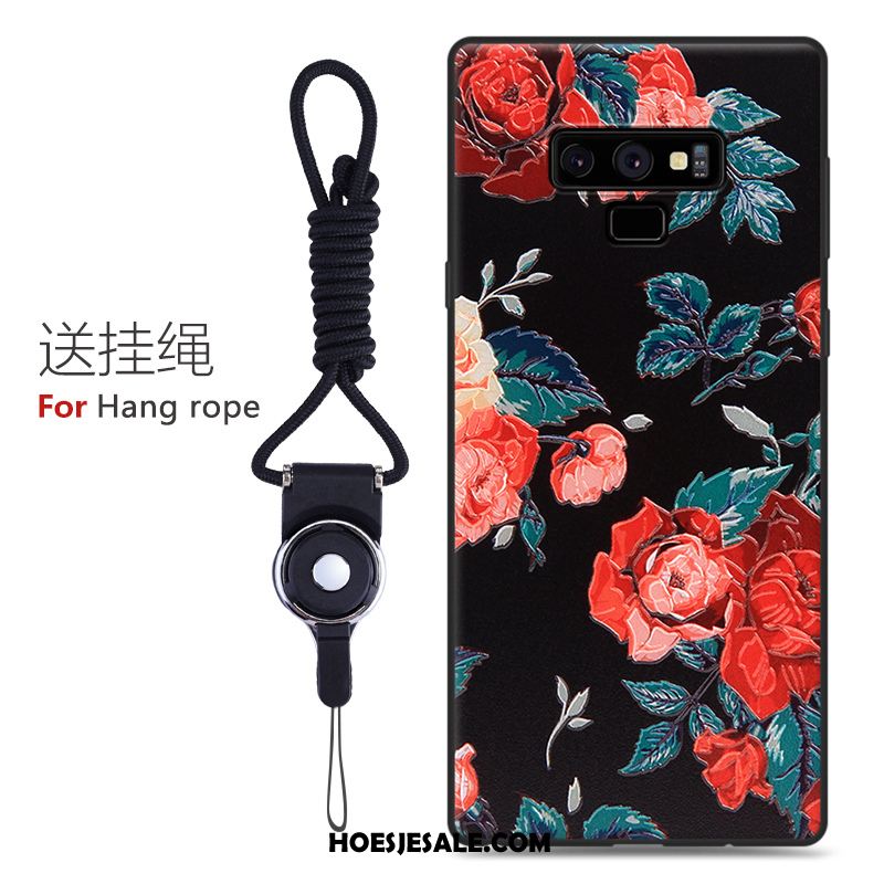 Samsung Galaxy Note 9 Hoesje Persoonlijk Ster Geschilderd Hoes Blauw Korting