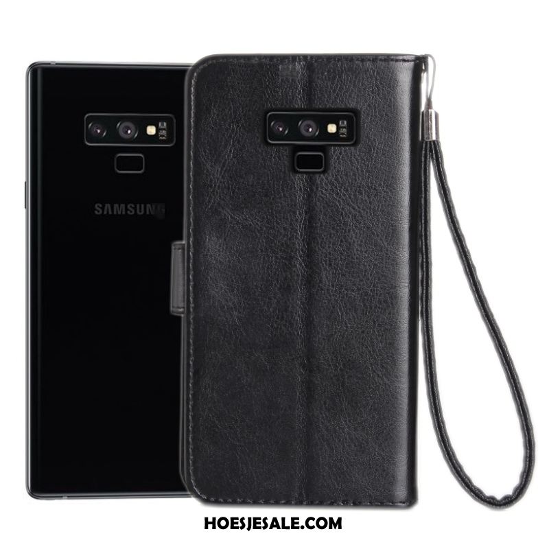 Samsung Galaxy Note 9 Hoesje Roze Mobiele Telefoon Leren Etui Ster Zacht Korting