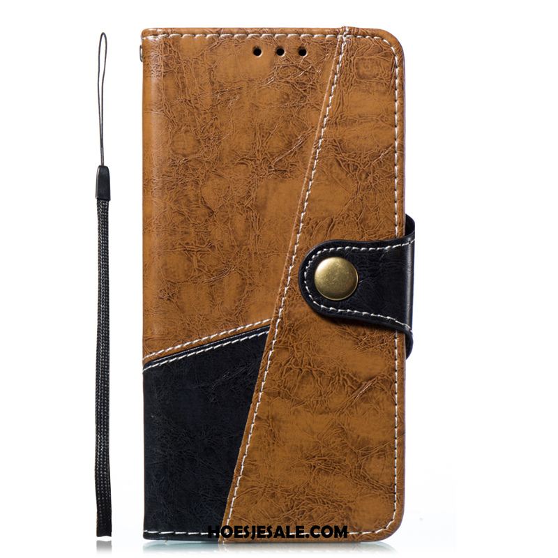 Samsung Galaxy Note 9 Hoesje Verbinding Mobiele Telefoon Rood All Inclusive Vouw Korting