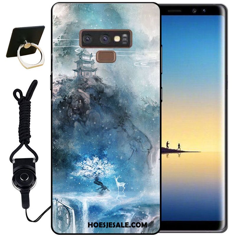 Samsung Galaxy Note 9 Hoesje Wind All Inclusive Siliconen Zoet Vintage Korting