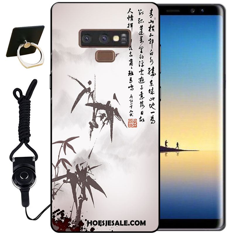 Samsung Galaxy Note 9 Hoesje Wind All Inclusive Siliconen Zoet Vintage Korting