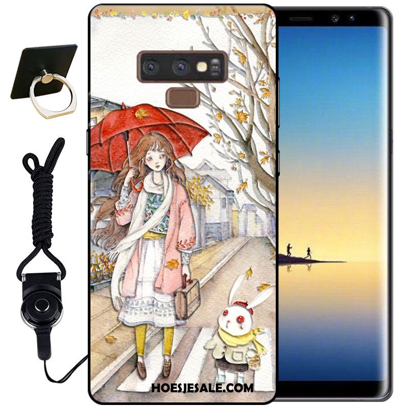 Samsung Galaxy Note 9 Hoesje Wind All Inclusive Siliconen Zoet Vintage Korting