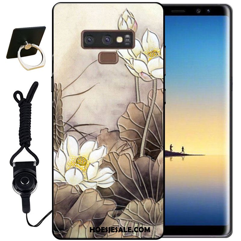 Samsung Galaxy Note 9 Hoesje Wind All Inclusive Siliconen Zoet Vintage Korting