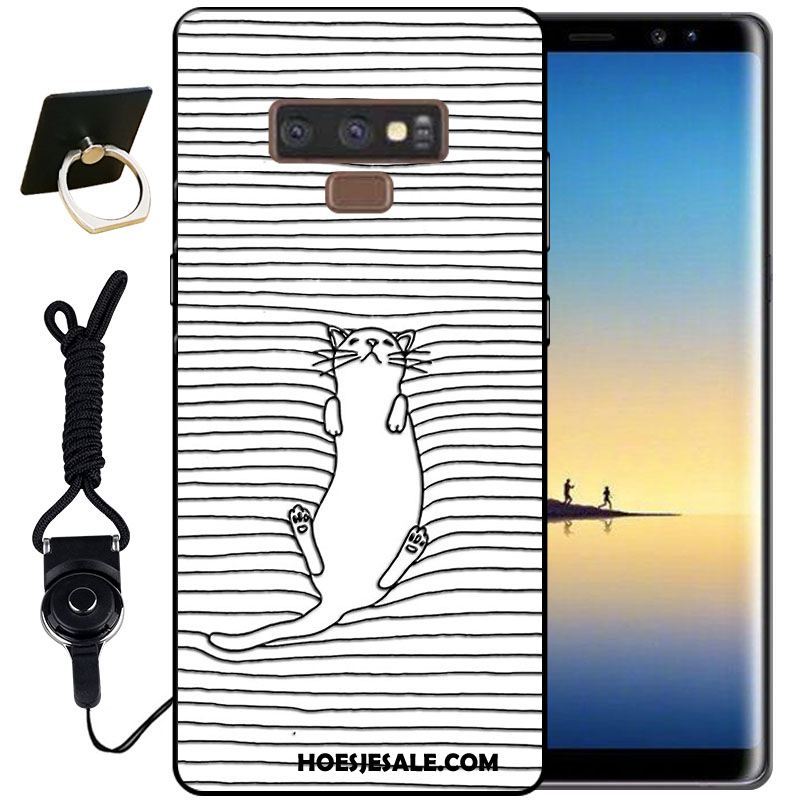 Samsung Galaxy Note 9 Hoesje Wind All Inclusive Siliconen Zoet Vintage Korting