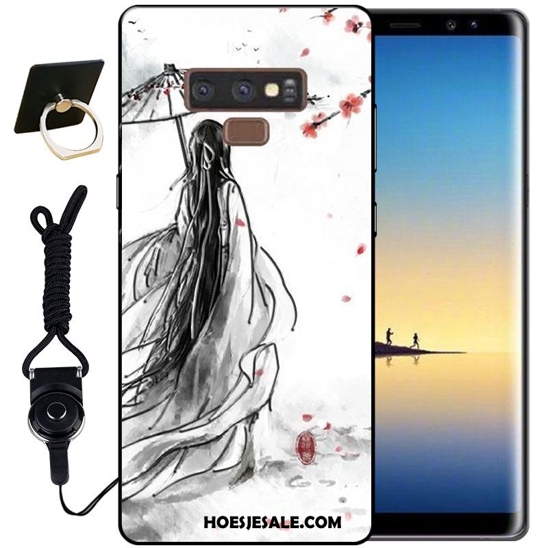 Samsung Galaxy Note 9 Hoesje Wind All Inclusive Siliconen Zoet Vintage Korting