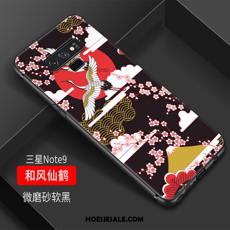 Samsung Galaxy Note 9 Hoesje Wind Anti-fall Vintage All Inclusive Kleur Sale