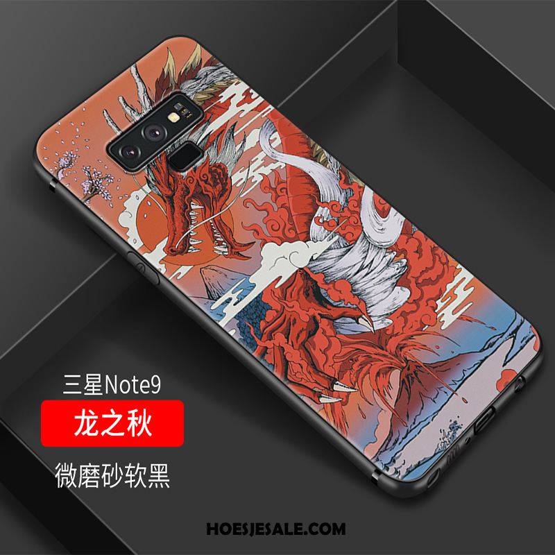 Samsung Galaxy Note 9 Hoesje Wind Anti-fall Vintage All Inclusive Kleur Sale