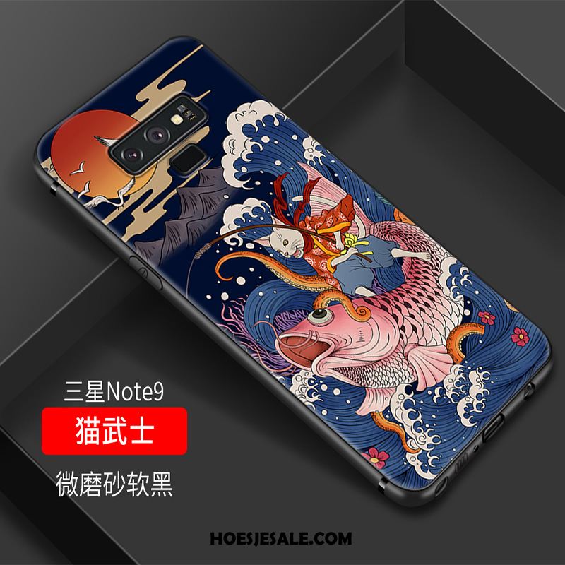 Samsung Galaxy Note 9 Hoesje Wind Anti-fall Vintage All Inclusive Kleur Sale