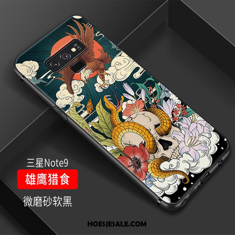 Samsung Galaxy Note 9 Hoesje Wind Anti-fall Vintage All Inclusive Kleur Sale