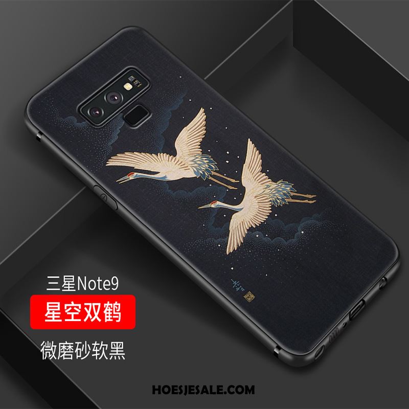 Samsung Galaxy Note 9 Hoesje Wind Anti-fall Vintage All Inclusive Kleur Sale