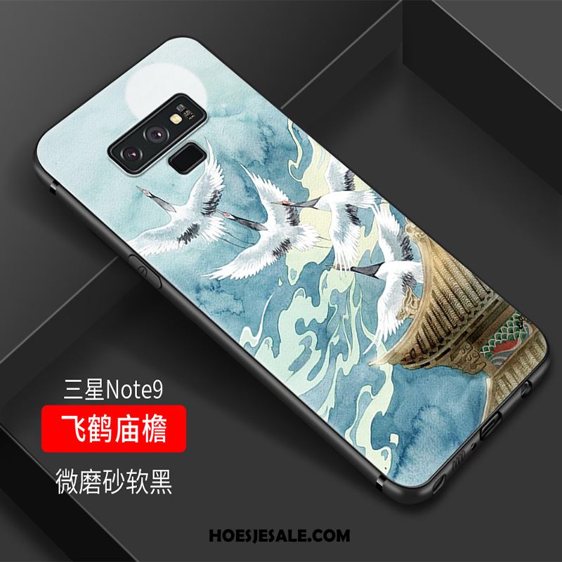 Samsung Galaxy Note 9 Hoesje Wind Anti-fall Vintage All Inclusive Kleur Sale