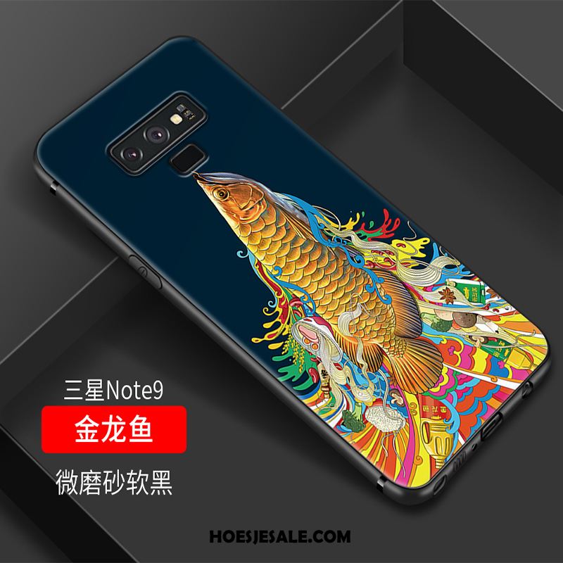 Samsung Galaxy Note 9 Hoesje Wind Anti-fall Vintage All Inclusive Kleur Sale