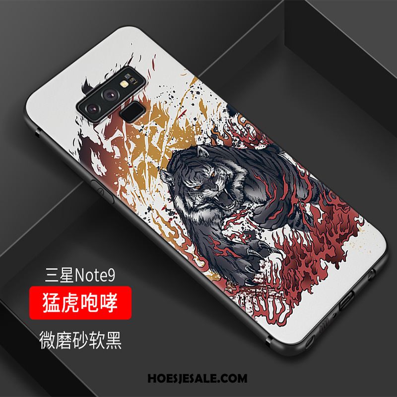 Samsung Galaxy Note 9 Hoesje Wind Anti-fall Vintage All Inclusive Kleur Sale