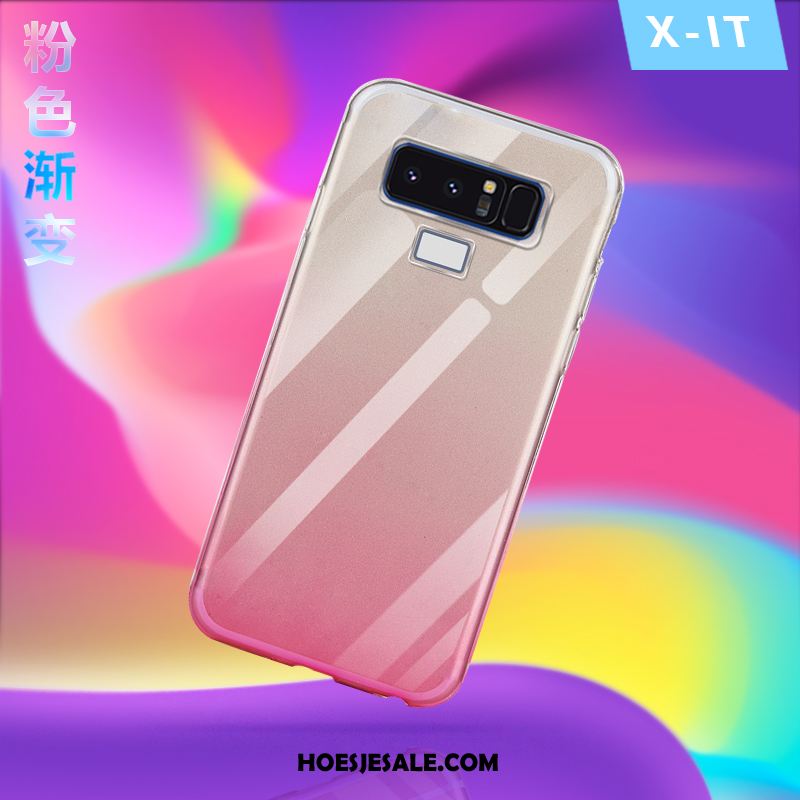 Samsung Galaxy Note 9 Hoesje Zacht Mobiele Telefoon Ster Hoes Purper Goedkoop