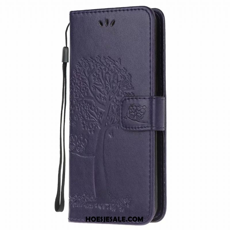 Samsung Galaxy Note20 Hoesje Leren Etui Folio Mobiele Telefoon Ster Groen Kopen