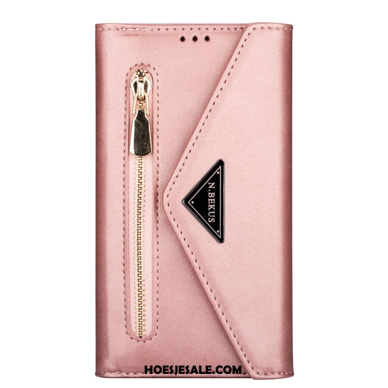 Samsung Galaxy Note20 Hoesje Roze Mobiele Telefoon Leren Etui Ster Folio Kopen