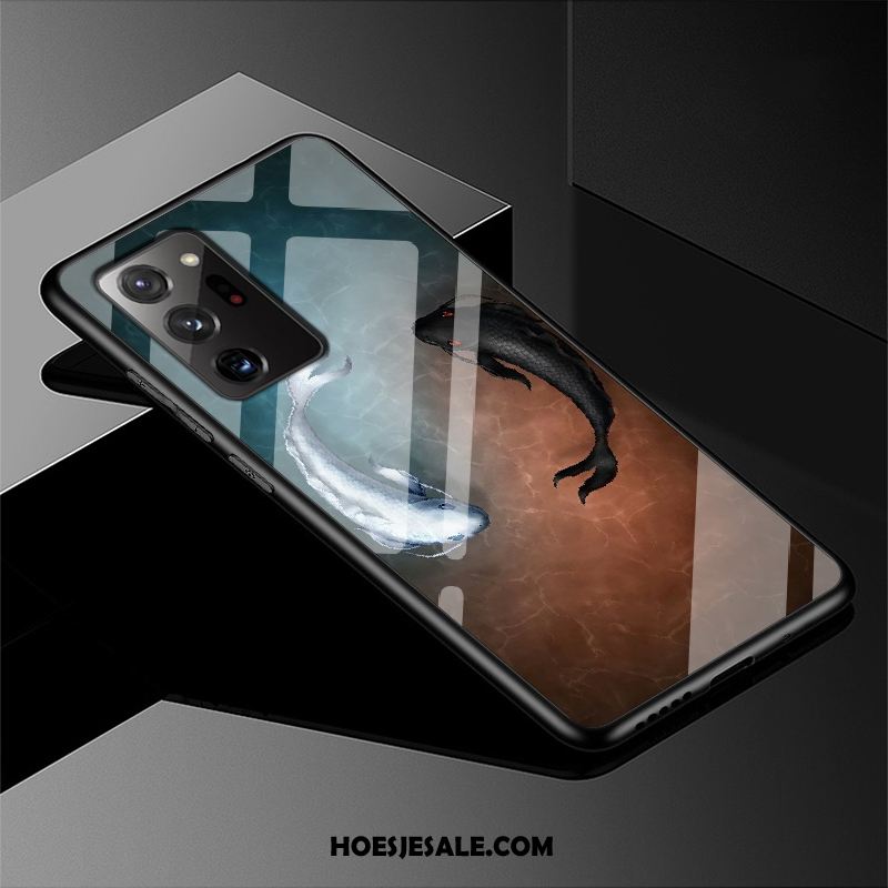 Samsung Galaxy Note20 Ultra Hoesje Glas Bescherming Pas Ster Scheppend Sale