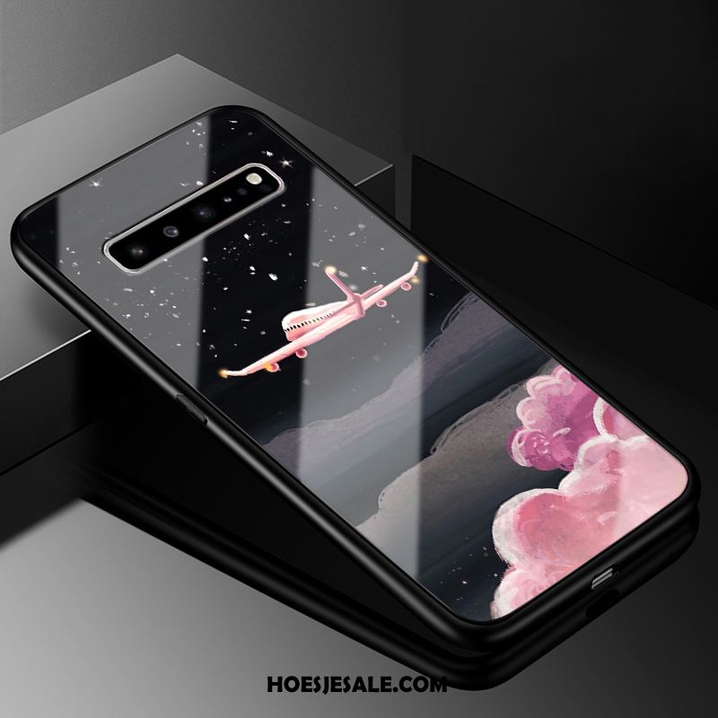 Samsung Galaxy S10 5g Hoesje Bescherming Anti-fall Glas All Inclusive Trendy Merk Kopen