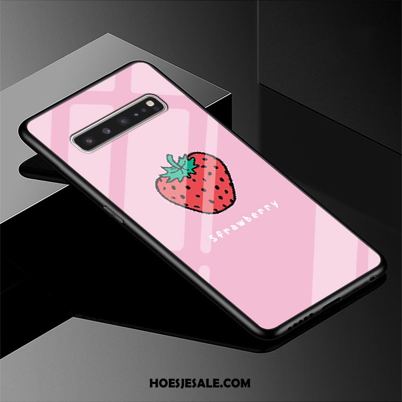 Samsung Galaxy S10 5g Hoesje Bescherming Groen Ster Mooie Hoes Sale