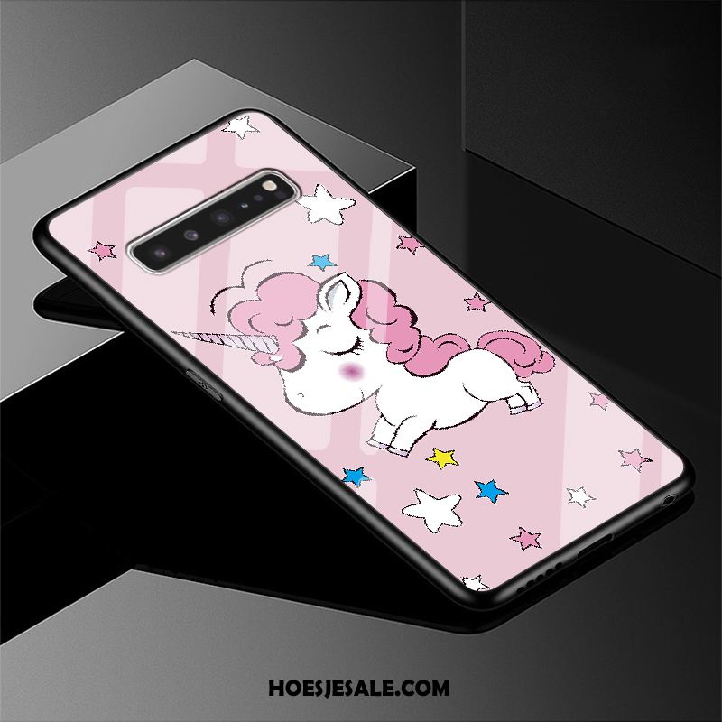 Samsung Galaxy S10 5g Hoesje Bescherming Groen Ster Mooie Hoes Sale