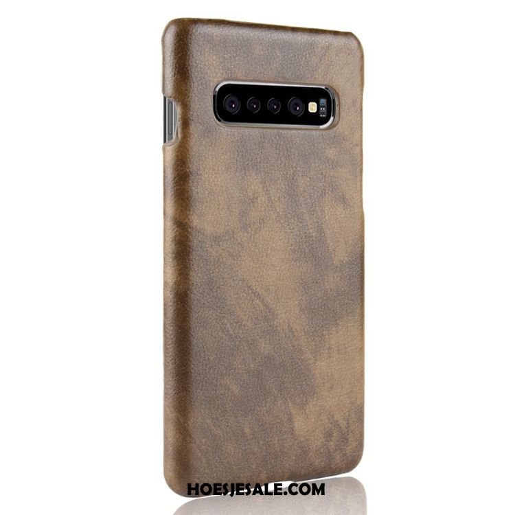 Samsung Galaxy S10 5g Hoesje Bescherming Mobiele Telefoon Hoes Kwaliteit Leer Kopen