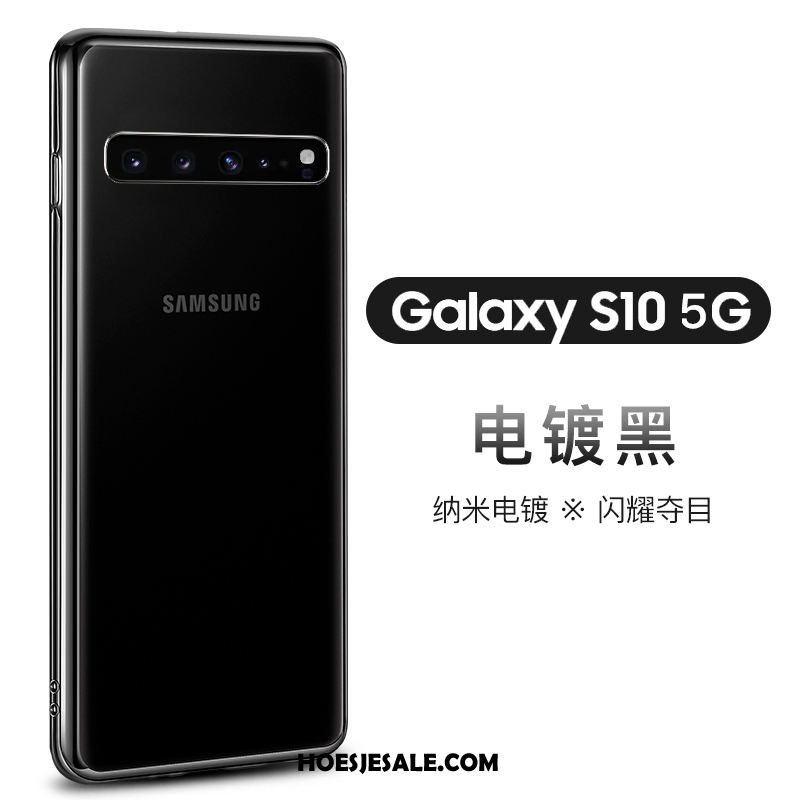 Samsung Galaxy S10 5g Hoesje Mobiele Telefoon Groen Plating Bescherming Hoes Online
