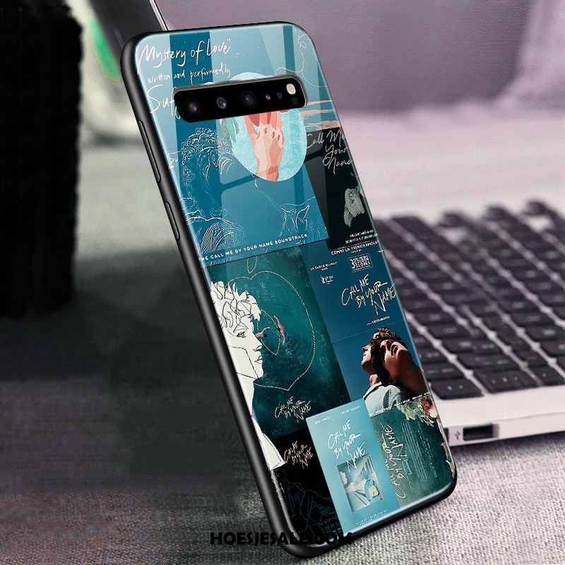 Samsung Galaxy S10 5g Hoesje Mobiele Telefoon Ster All Inclusive Glas Groen Goedkoop