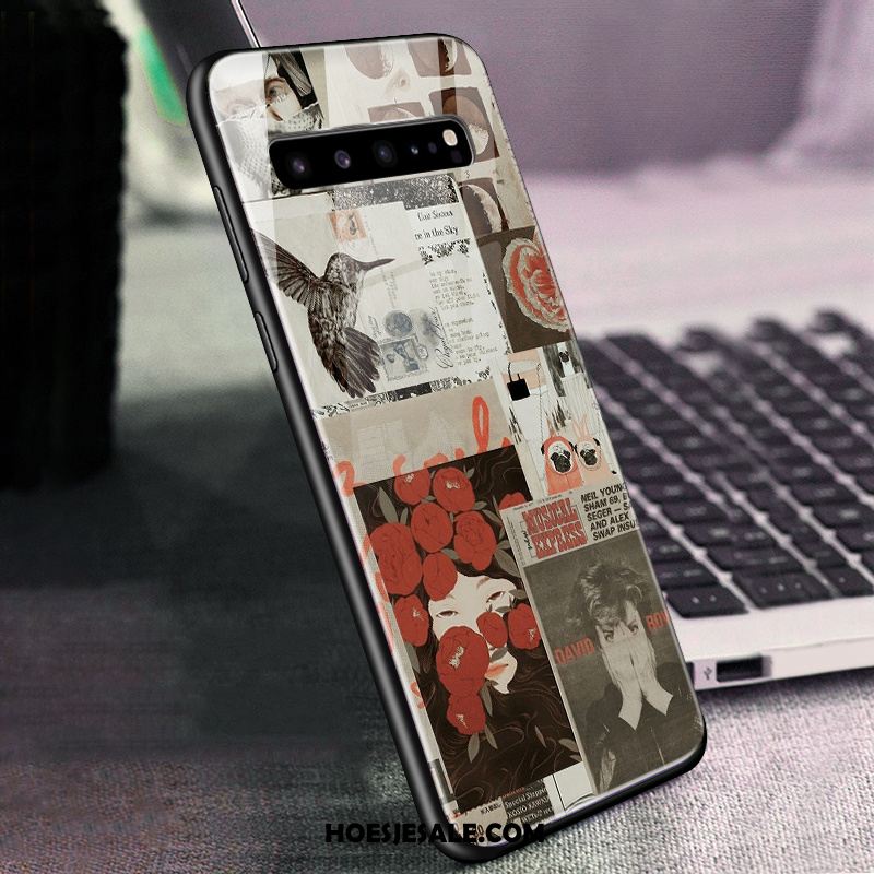 Samsung Galaxy S10 5g Hoesje Mobiele Telefoon Ster All Inclusive Glas Groen Goedkoop