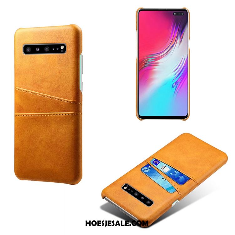 Samsung Galaxy S10 5g Hoesje Patroon Leer Ster Mini Hoes Aanbiedingen