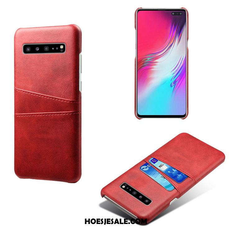 Samsung Galaxy S10 5g Hoesje Patroon Leer Ster Mini Hoes Aanbiedingen