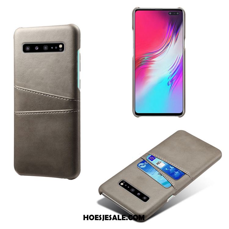 Samsung Galaxy S10 5g Hoesje Patroon Leer Ster Mini Hoes Aanbiedingen