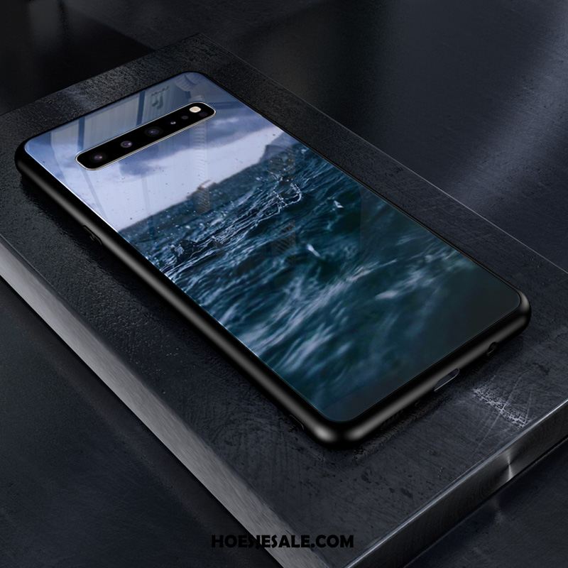 Samsung Galaxy S10 5g Hoesje Skärmskydd Ster Tempereren Glas Patroon Sale