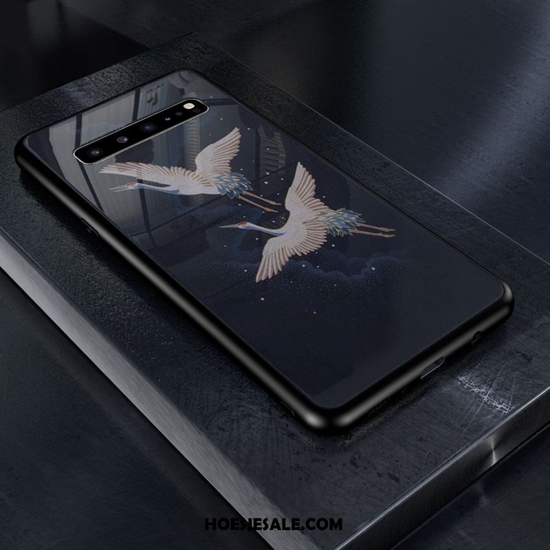 Samsung Galaxy S10 5g Hoesje Skärmskydd Ster Tempereren Glas Patroon Sale