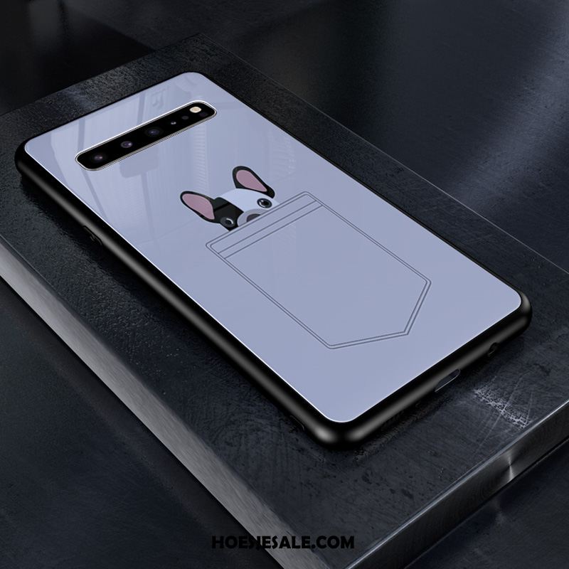 Samsung Galaxy S10 5g Hoesje Skärmskydd Ster Tempereren Glas Patroon Sale