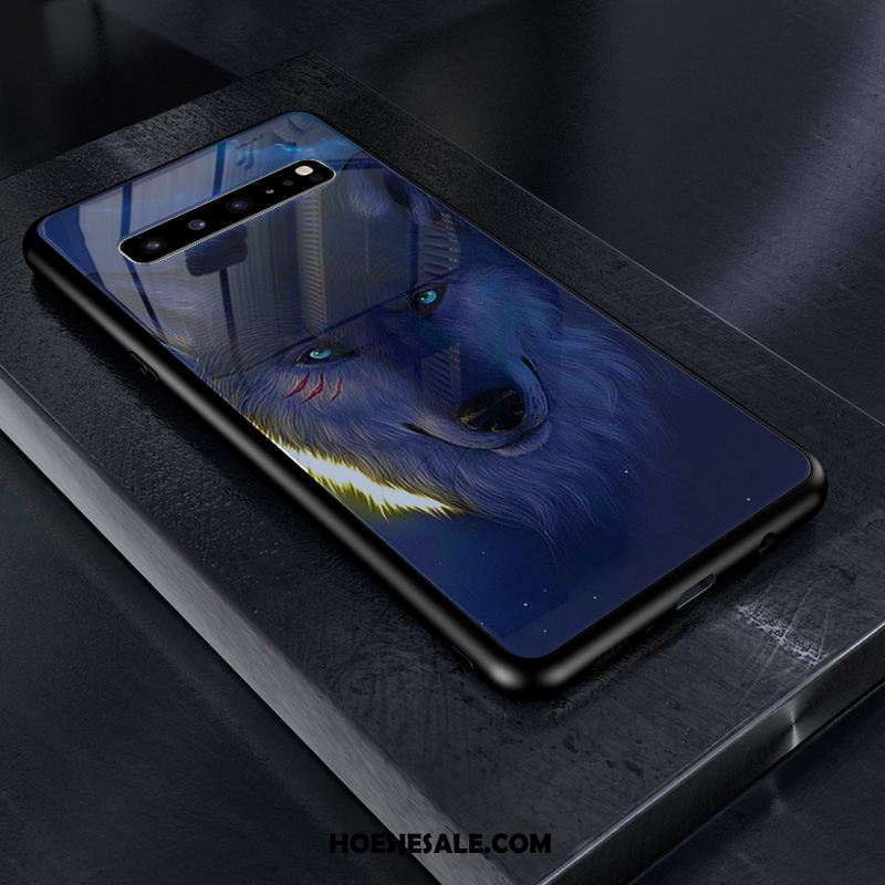 Samsung Galaxy S10 5g Hoesje Skärmskydd Ster Tempereren Glas Patroon Sale