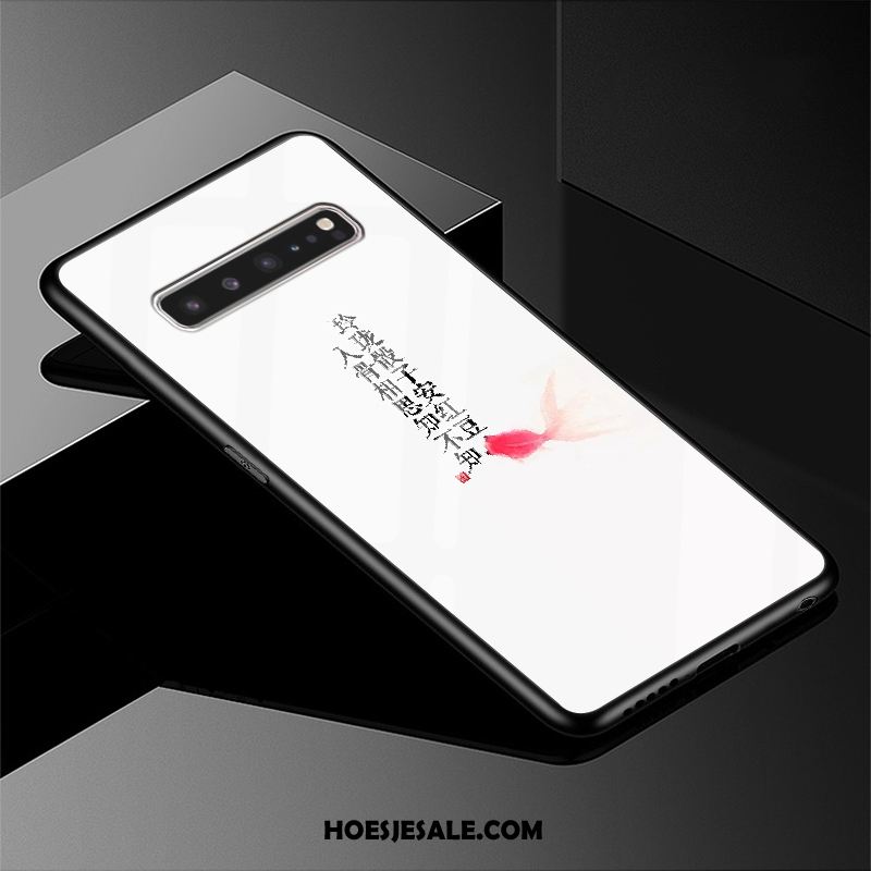 Samsung Galaxy S10 5g Hoesje Spiegel Anti-fall Glas Bescherming Hard Kopen