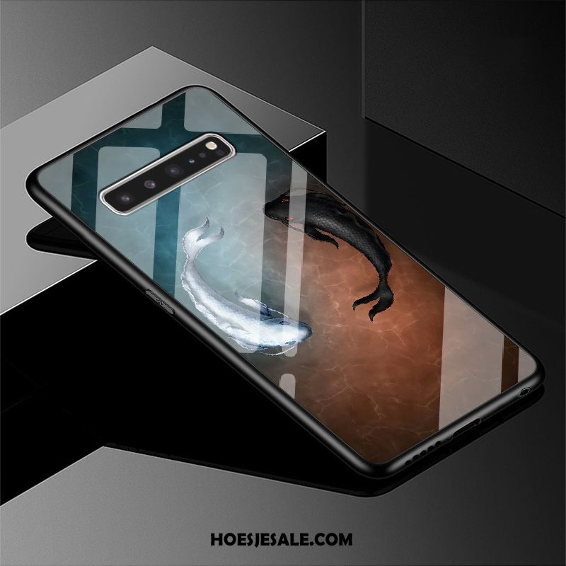 Samsung Galaxy S10 5g Hoesje Spiegel Anti-fall Glas Bescherming Hard Kopen
