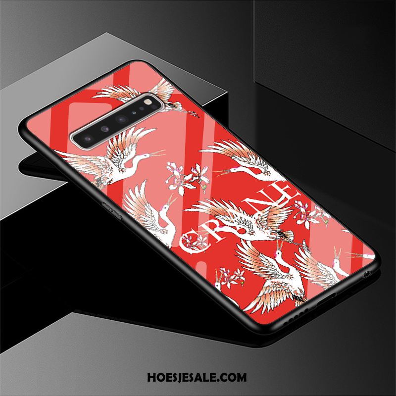 Samsung Galaxy S10 5g Hoesje Spiegel Anti-fall Glas Bescherming Hard Kopen