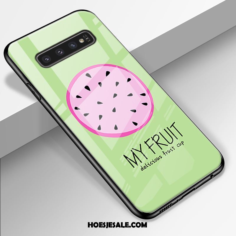 Samsung Galaxy S10+ Hoesje All Inclusive Hoes Zacht Mobiele Telefoon Geel Sale