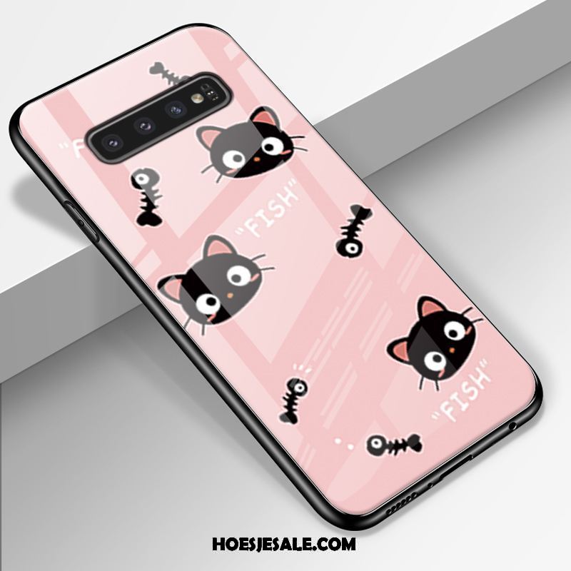 Samsung Galaxy S10+ Hoesje All Inclusive Hoes Zacht Mobiele Telefoon Geel Sale