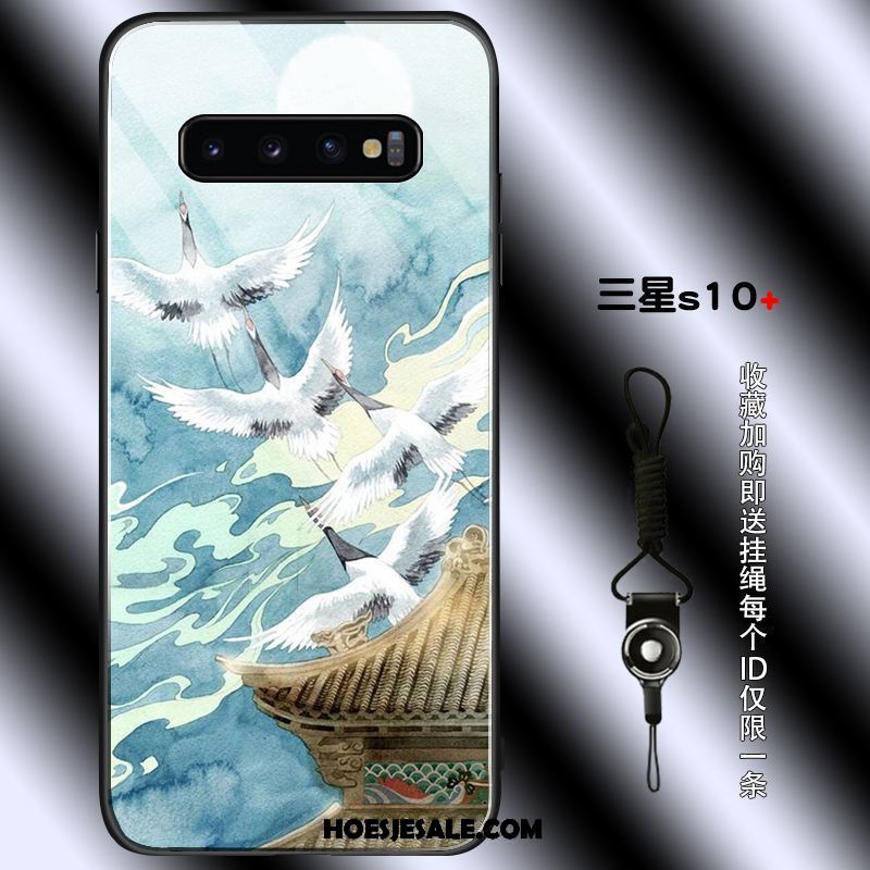 Samsung Galaxy S10+ Hoesje All Inclusive Jeugd Vintage Mobiele Telefoon Bescherming Winkel