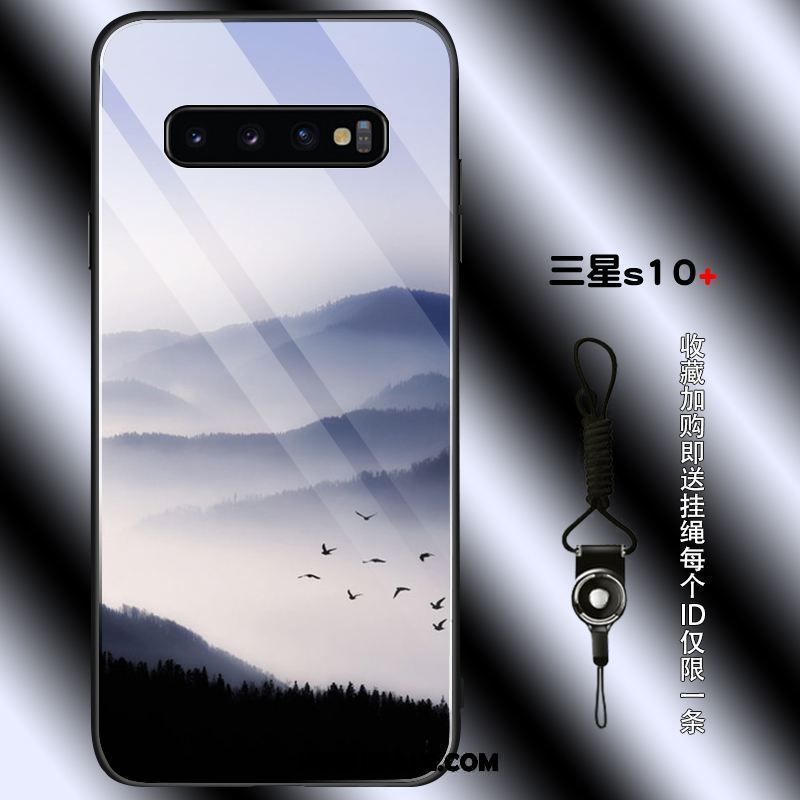 Samsung Galaxy S10+ Hoesje All Inclusive Jeugd Vintage Mobiele Telefoon Bescherming Winkel