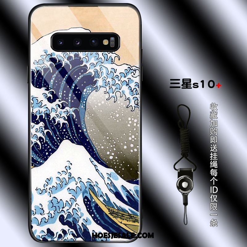 Samsung Galaxy S10+ Hoesje All Inclusive Jeugd Vintage Mobiele Telefoon Bescherming Winkel