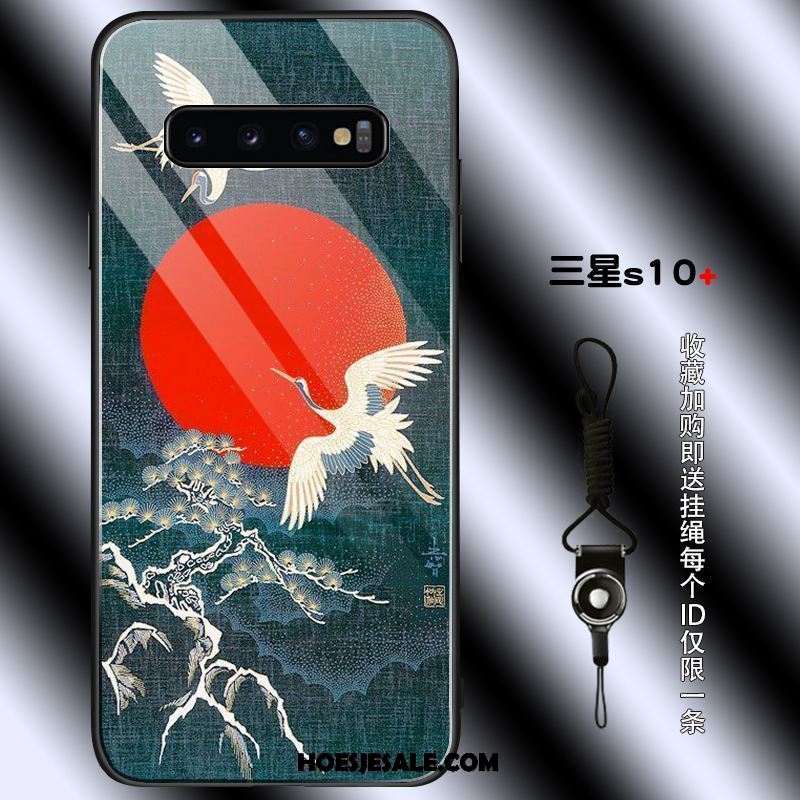 Samsung Galaxy S10+ Hoesje All Inclusive Jeugd Vintage Mobiele Telefoon Bescherming Winkel