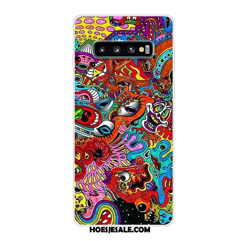 Samsung Galaxy S10 Hoesje All Inclusive Mobiele Telefoon Siliconen Hoes Scheppend