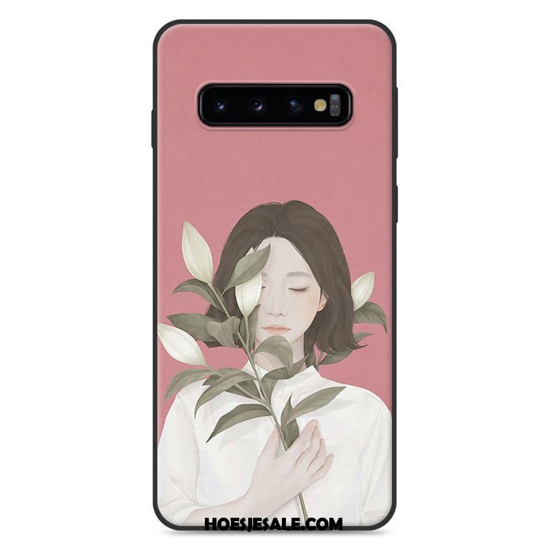 Samsung Galaxy S10+ Hoesje All Inclusive Ster Hanger Siliconen Blauw Kopen