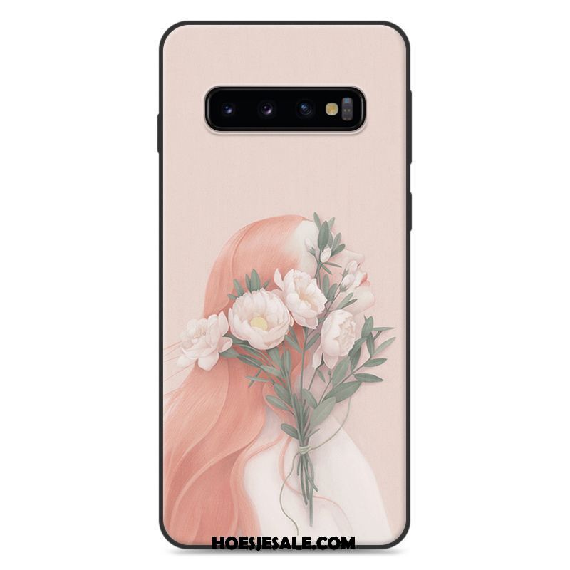 Samsung Galaxy S10+ Hoesje All Inclusive Ster Hanger Siliconen Blauw Kopen